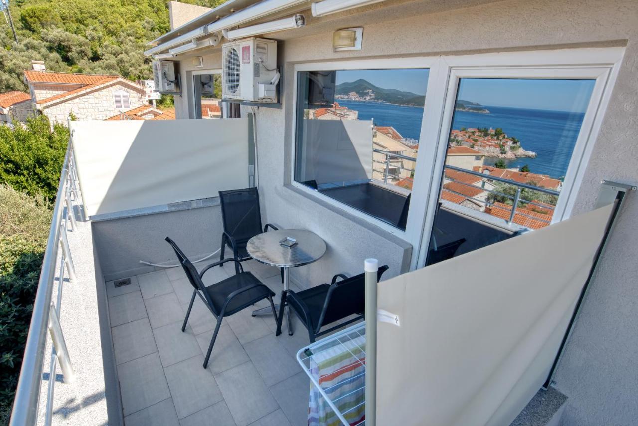 Apartments Marija Sveti Stefan Esterno foto
