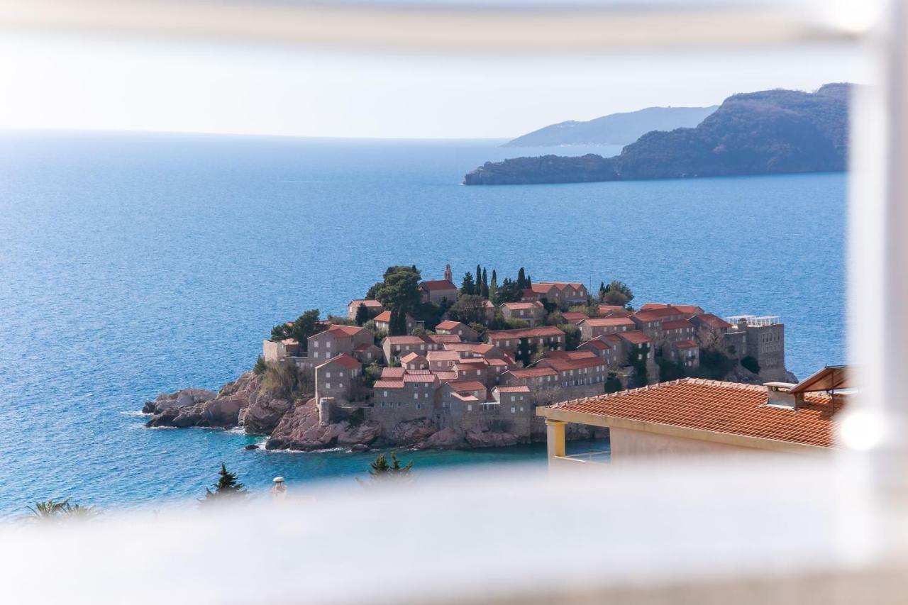 Apartments Marija Sveti Stefan Esterno foto